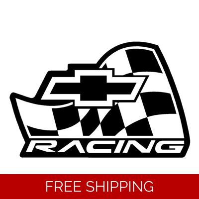 Chevy racing Die Cut Vinyl Decal Sticker
